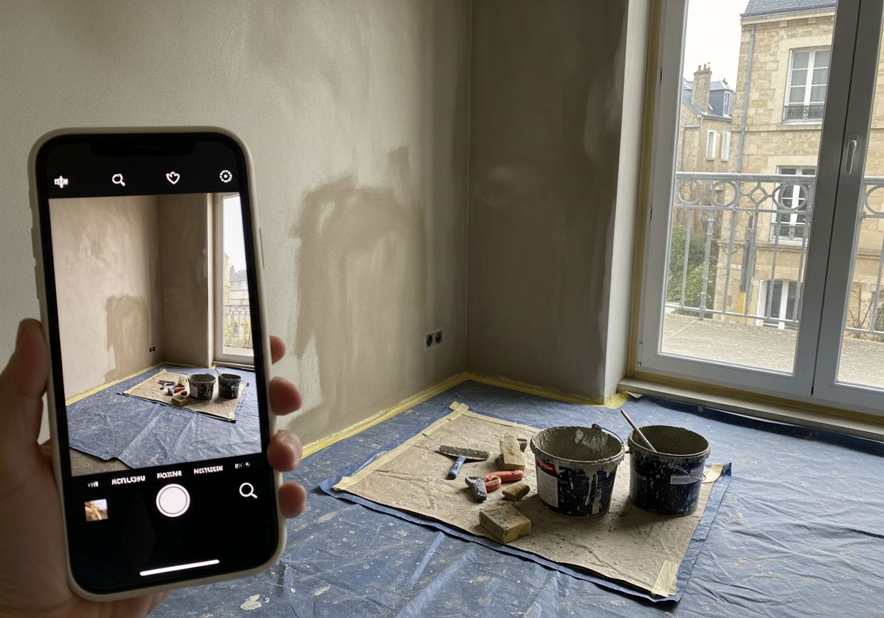 Ravalement complet d'une façade de pavillon dans le Grand Lyon